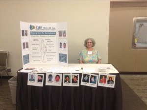 Ellen Whitton at the Endocrine Society Clinical Education Update in Seattle Photo by Lawrence Whitton